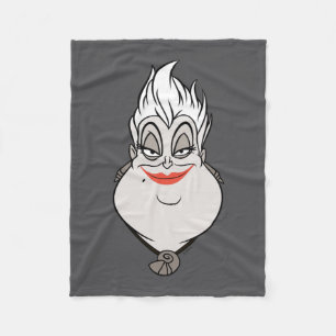 Ursula   A Wicked Face Fleece Blanket