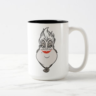 Ursula   A Wicked Face Two-Tone Coffee Mug