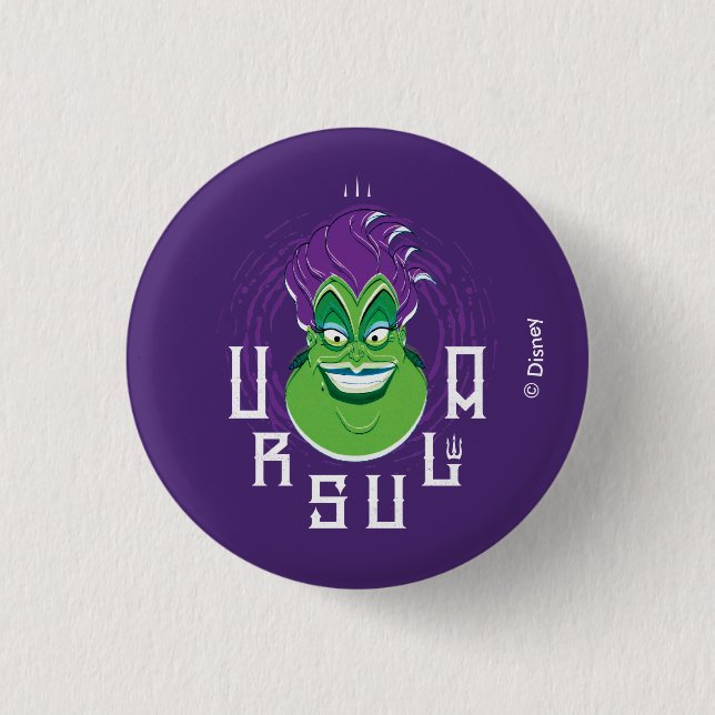 Ursula Logo 1 Inch Round Button (Front)
