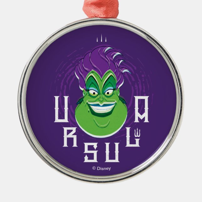 Ursula Logo Metal Ornament (Front)