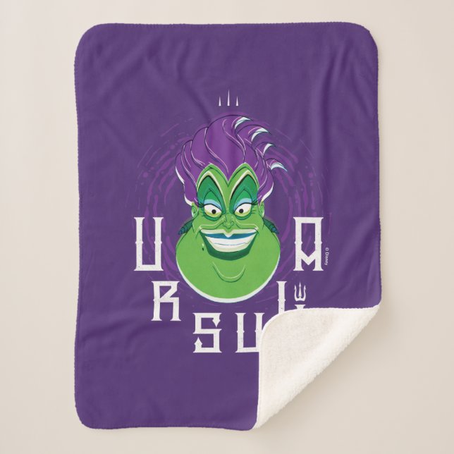 Ursula Logo Sherpa Blanket (Front)