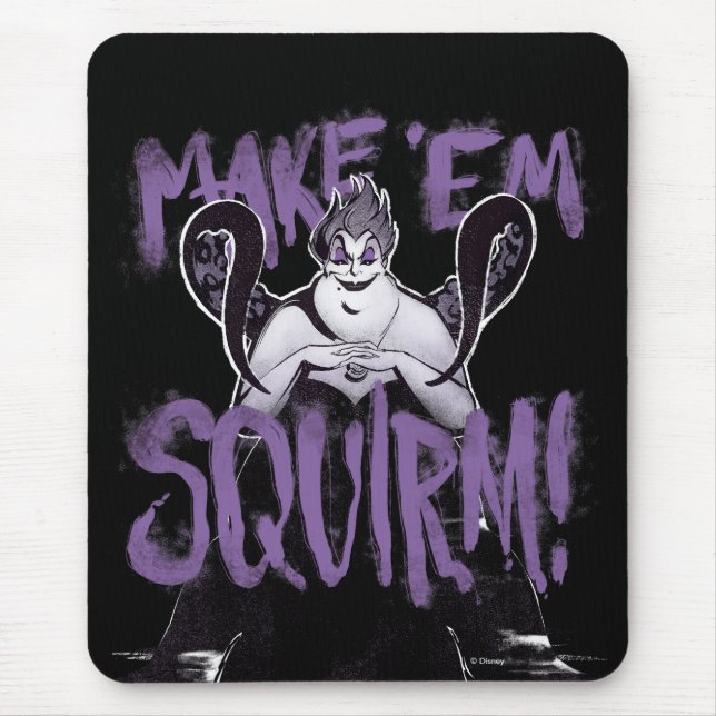 Ursula | Make 'Em Squirm Mouse Pad (Front)