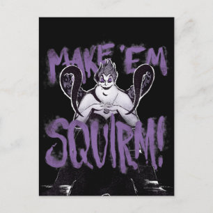 Ursula Make 'Em Squirm Postcard