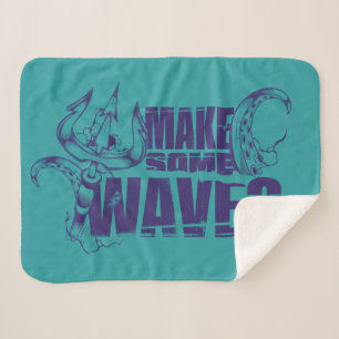 Ursula   Make Some Waves Sherpa Blanket