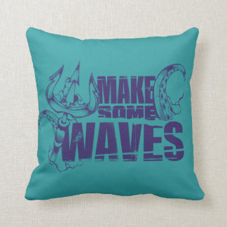 Ursula | Make Some Waves Throw Pillow