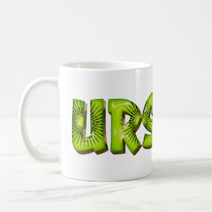 Ursula Name Kiwi Style Tasse Teetasse Coffee Mug