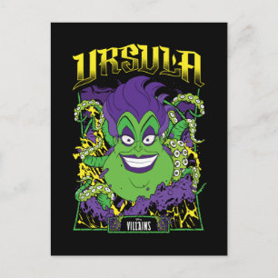 Ursula Neon Design Postcard