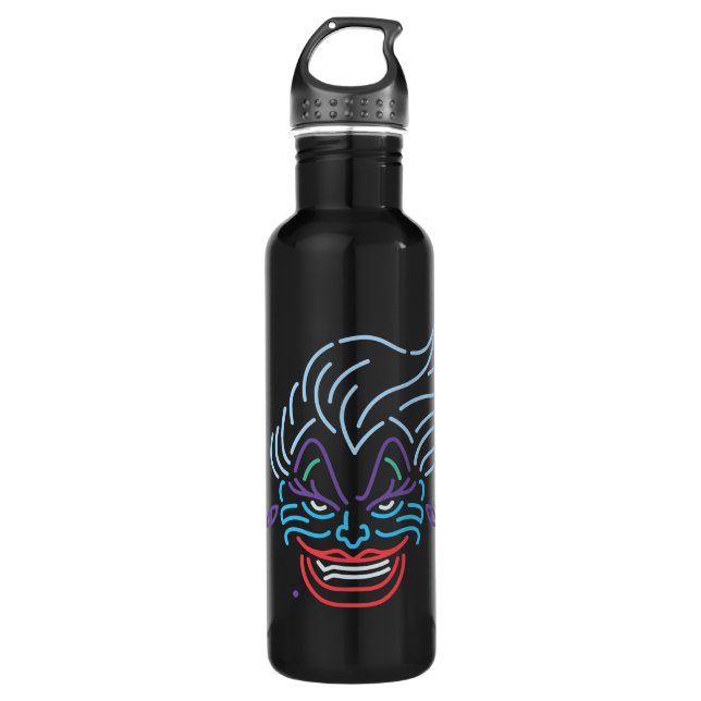 Ursula | Neon Face 710 Ml Water Bottle (Front)