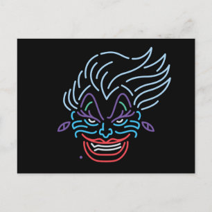 Ursula   Neon Face Postcard