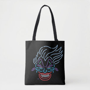 Ursula   Neon Face Tote Bag