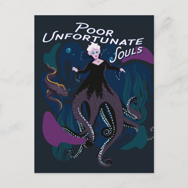 Ursula Poor Unfortunate Souls Postcard (Front)