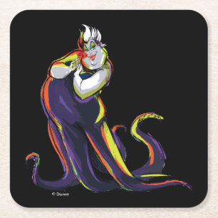 Ursula   Pretty Pose Square Paper Coaster