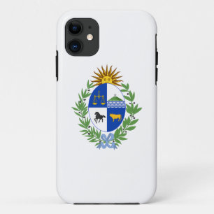 Uruguay country coat arms symbol emblem flag iPhone 11 case