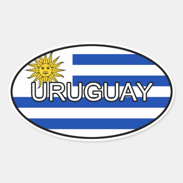 Uruguay Euro Sticker (Front)