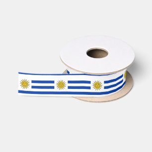 Uruguay flag Banda Oriental Satin Ribbon