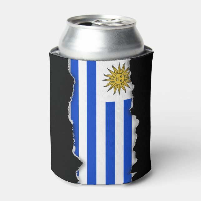 Uruguay Flag Can Cooler (Can Front)