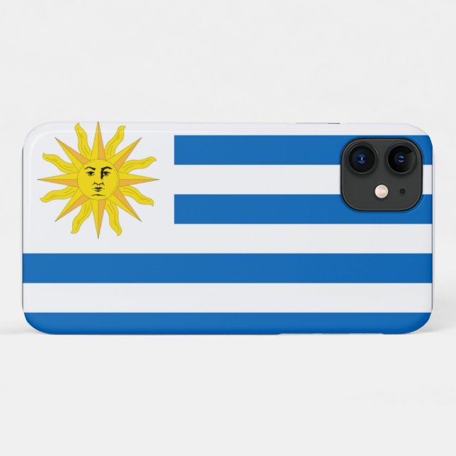 Uruguay flag Case-Mate iPhone case (Back (Horizontal))