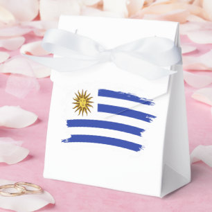Uruguay flag favor box