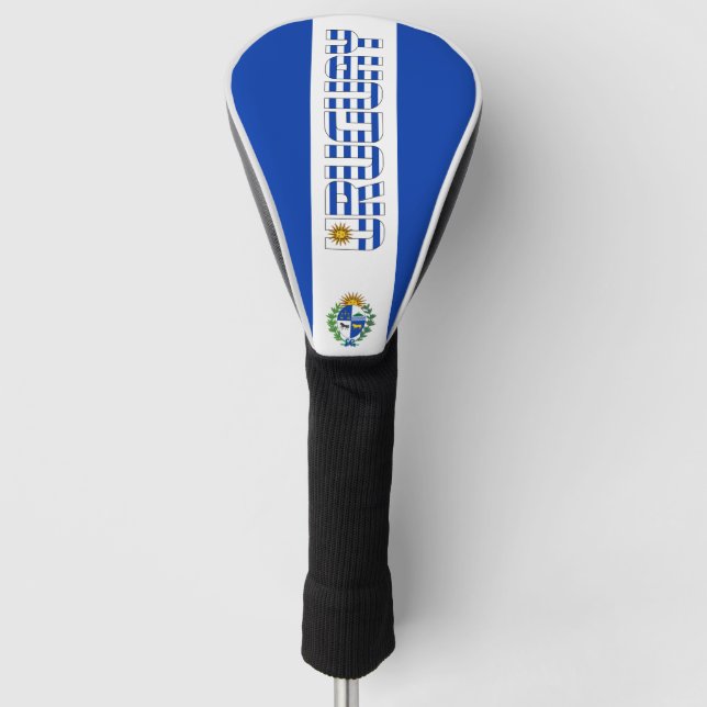 Uruguay Flag Gorgeous Patriotic Golf Head Cover (Front)