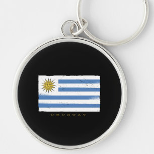 Uruguay Flag Keychain