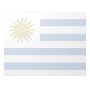 Uruguay Flag Notepad