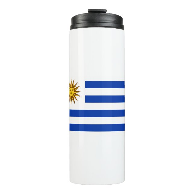 Uruguay Flag Thermal Tumbler (Front)