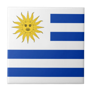 Uruguay Flag Tile
