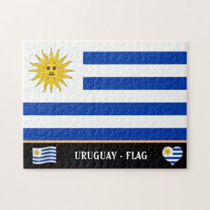 Uruguay Flag & Uruguayan country / Uruguay Jigsaw Puzzle