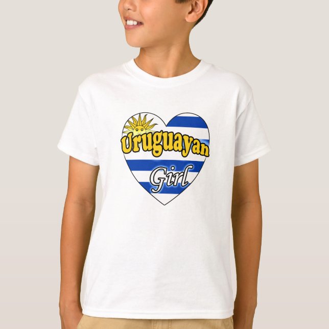 Uruguay Girl T-Shirt (Front)