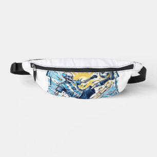 Uruguay Goal Mode Skeleton Striker Nations Dynamic Fanny Pack
