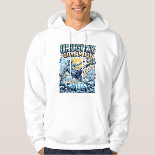 Uruguay Goal Mode Skeleton Striker Nations Dynamic Hoodie