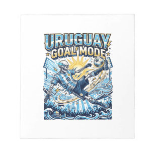 Uruguay Goal Mode Skeleton Striker Nations Dynamic Notepad