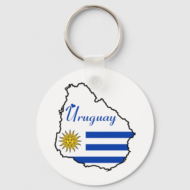 Uruguay Keychain (Front)
