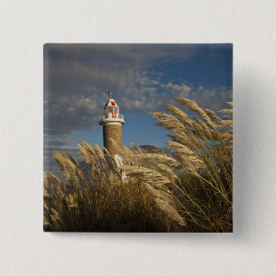 Uruguay, Montevideo Department, Montevideo. 2 Inch Square Button