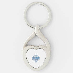 Uruguay Soccer 2026 Soccer Bold Country Typography Keychain