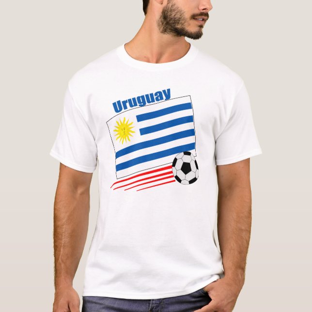 Uruguay Soccer Team T-Shirt (Front)