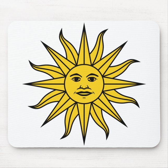 Uruguay Sol de Mayo Mouse Pad (Front)