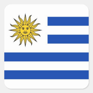 Uruguay Square Sticker