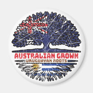 Uruguay Uruguayan Australian Australia Tree Roots Magnet