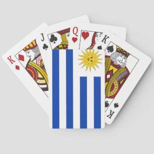 Uruguay (Uruguayan) Flag Playing Cards