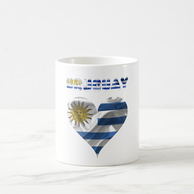 Uruguayan flag coffee mug (Center)
