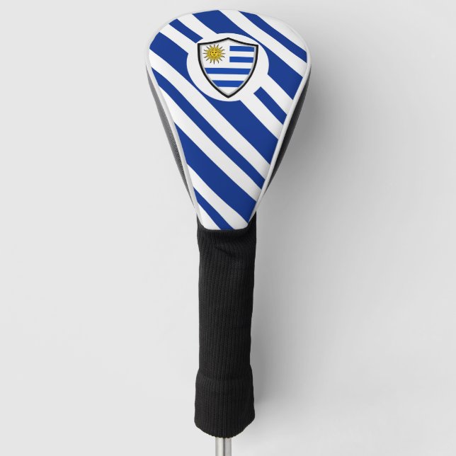 Uruguayan flag golf head cover (Front)