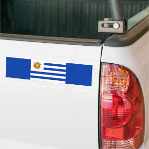 Uruguayan Flag (Uruguay) Bumper Sticker