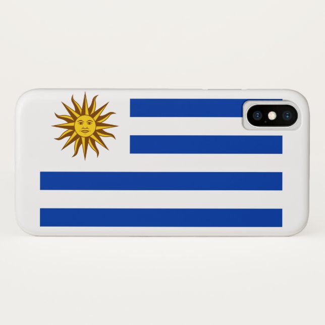 Uruguayan Flag (Uruguay) Case-Mate iPhone Case (Back (Horizontal))