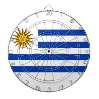 Uruguayan Flag (Uruguay) Dartboard