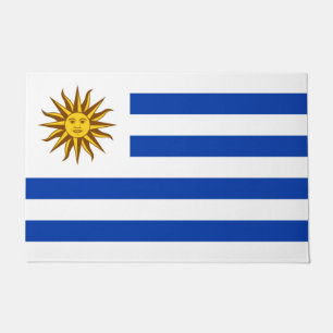 Uruguayan Flag (Uruguay) Doormat