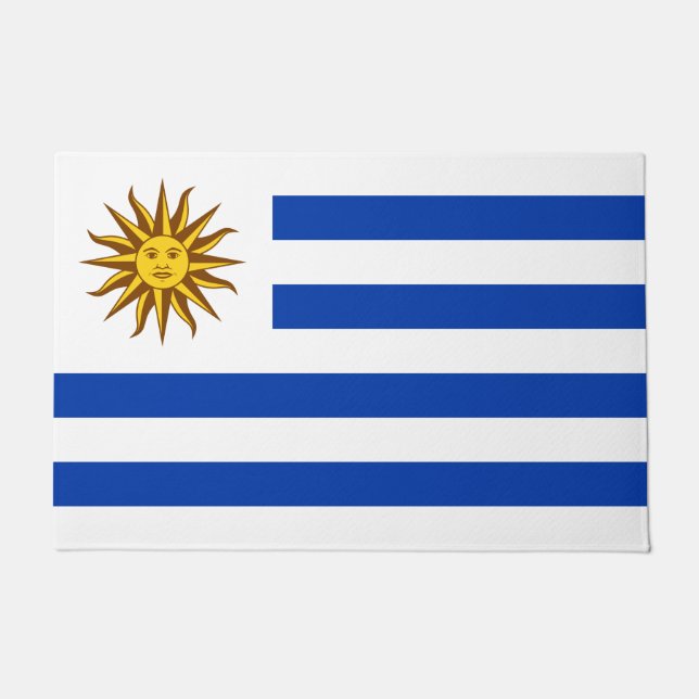 Uruguayan Flag (Uruguay) Doormat (Front)