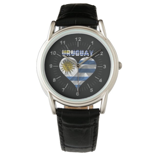 Uruguayan flag watch (Front)