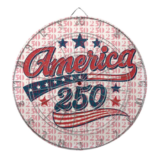 US 250th Anniversary  Dart Board (Front)