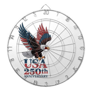 US 250th Anniversary Dartboard